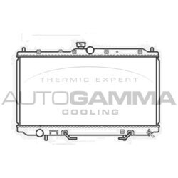 Chladič motora AUTOGAMMA 103478