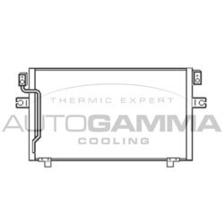 Kondenzátor klimatizácie AUTOGAMMA 103504