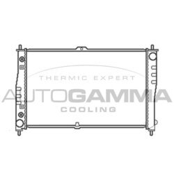 Chladič motora AUTOGAMMA 103608