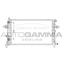 Chladič motora AUTOGAMMA 103627