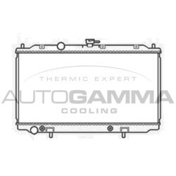 Chladič motora AUTOGAMMA 103841