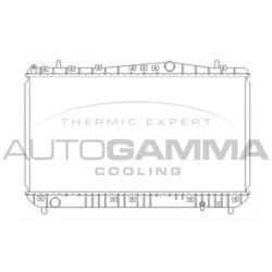Chladič motora AUTOGAMMA 103905