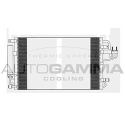 Kondenzátor klimatizácie AUTOGAMMA 104013