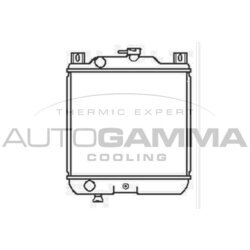 Chladič motora AUTOGAMMA 104188