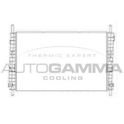 Chladič motora AUTOGAMMA 104508