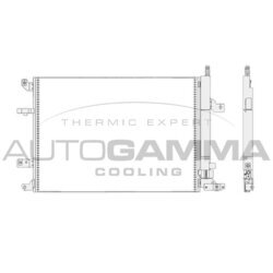 Kondenzátor klimatizácie AUTOGAMMA 105087