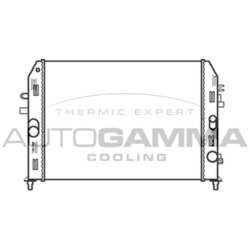 Chladič motora AUTOGAMMA 105167