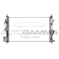 Chladič motora AUTOGAMMA 105317