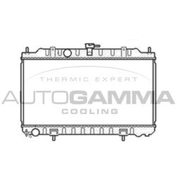 Chladič motora AUTOGAMMA 105810