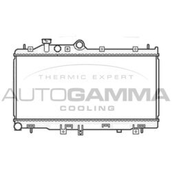 Chladič motora AUTOGAMMA 105813