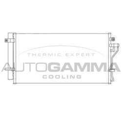 Kondenzátor klimatizácie AUTOGAMMA 105857