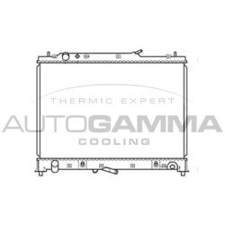 Chladič motora AUTOGAMMA 105921