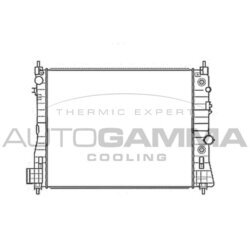 Chladič motora AUTOGAMMA 107683