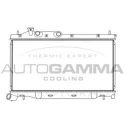 Chladič motora AUTOGAMMA 107719