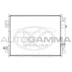 Kondenzátor klimatizácie AUTOGAMMA 107747