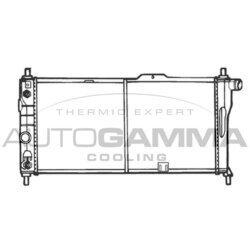 Chladič motora AUTOGAMMA 100693