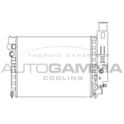 Chladič motora AUTOGAMMA 100764