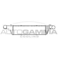 Chladič plniaceho vzduchu AUTOGAMMA 102018
