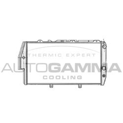 Chladič motora AUTOGAMMA 102026