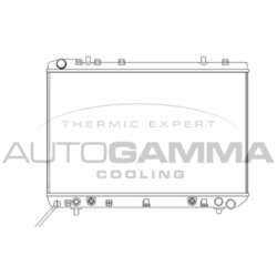 Chladič motora AUTOGAMMA 102903