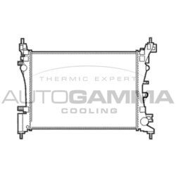 Chladič motora AUTOGAMMA 103985