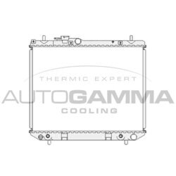 Chladič motora AUTOGAMMA 104053