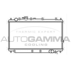 Chladič motora AUTOGAMMA 104146
