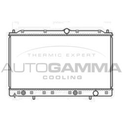 Chladič motora AUTOGAMMA 104291