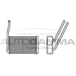 Výmenník tepla vnútorného kúrenia AUTOGAMMA 104815