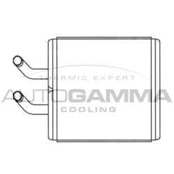 Výmenník tepla vnútorného kúrenia AUTOGAMMA 104876