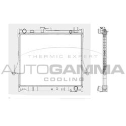 Chladič motora AUTOGAMMA 105207