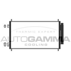 Kondenzátor klimatizácie AUTOGAMMA 105422