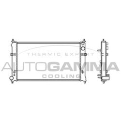 Chladič motora AUTOGAMMA 105435