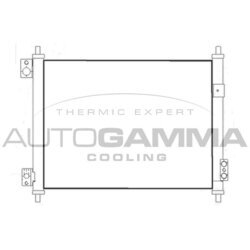 Kondenzátor klimatizácie AUTOGAMMA 105462