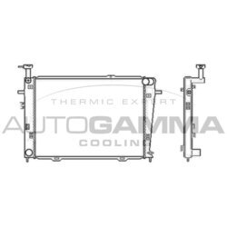 Chladič motora AUTOGAMMA 105581