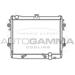 Chladič motora AUTOGAMMA 105699