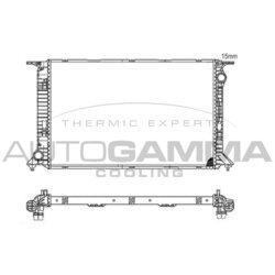 Chladič motora AUTOGAMMA 105984