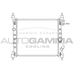 Chladič motora AUTOGAMMA 105986