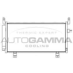 Kondenzátor klimatizácie AUTOGAMMA 107379