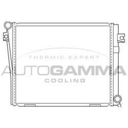 Chladič motora AUTOGAMMA 100120