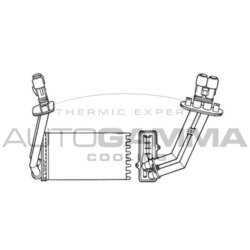Výmenník tepla vnútorného kúrenia AUTOGAMMA 101664