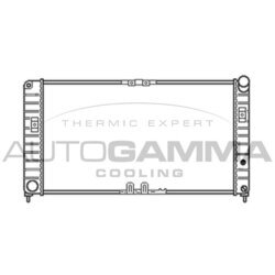 Chladič motora AUTOGAMMA 102262