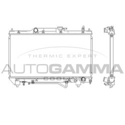 Chladič motora AUTOGAMMA 102351