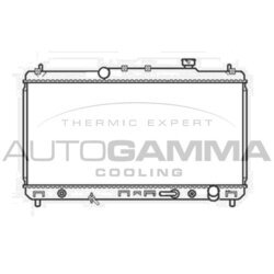 Chladič motora AUTOGAMMA 102355