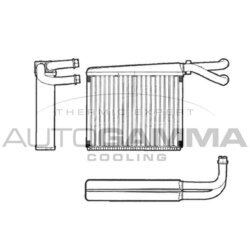 Výmenník tepla vnútorného kúrenia AUTOGAMMA 102454