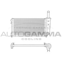 Chladič motora AUTOGAMMA 103359