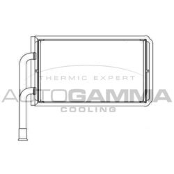 Výmenník tepla vnútorného kúrenia AUTOGAMMA 103431