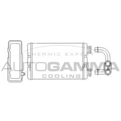 Výmenník tepla vnútorného kúrenia AUTOGAMMA 103895