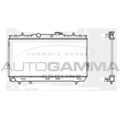 Chladič motora AUTOGAMMA 104005