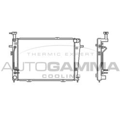 Chladič motora AUTOGAMMA 104009